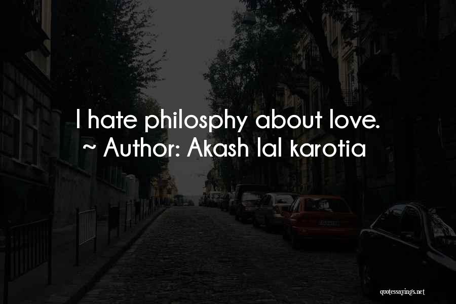 Lal Quotes By Akash Lal Karotia