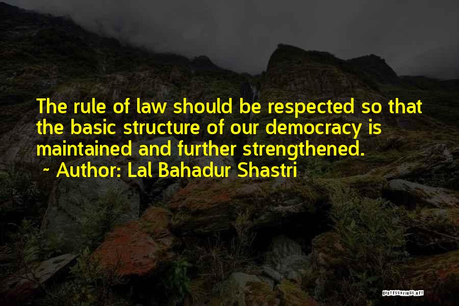 Lal Quotes By Lal Bahadur Shastri