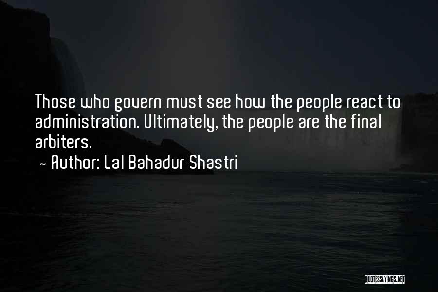 Lal Quotes By Lal Bahadur Shastri