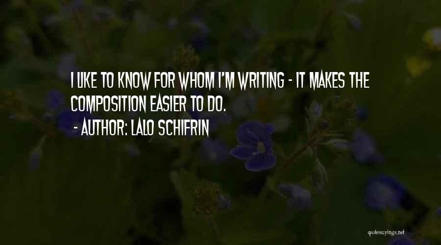 Lalo Schifrin Quotes 546805