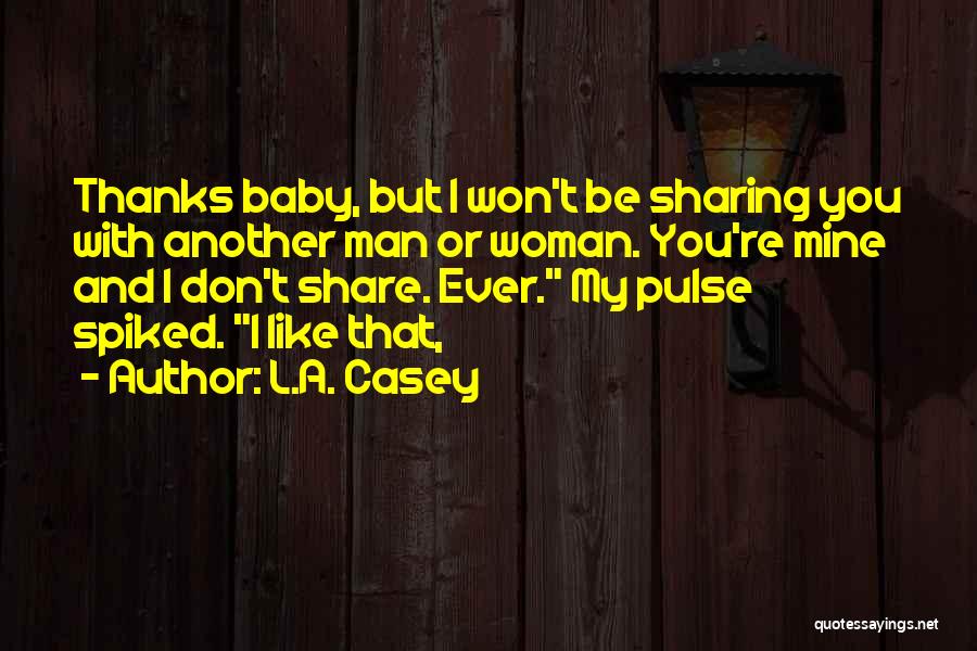 L'amante Quotes By L.A. Casey