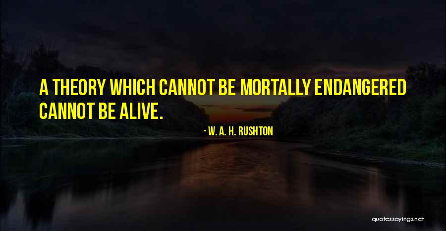 Lamarckian Inheritance Quotes By W. A. H. Rushton Lamarckian Inheritance Quotes By W. A. H. Rushton