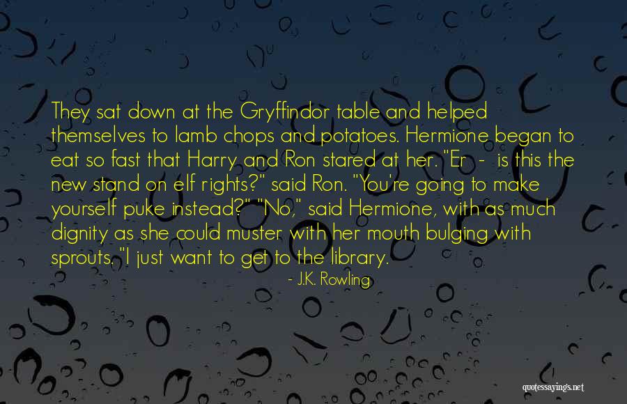 Lamb Chops Quotes By J.K. Rowling Lamb Chops Quotes By J.K. Rowling