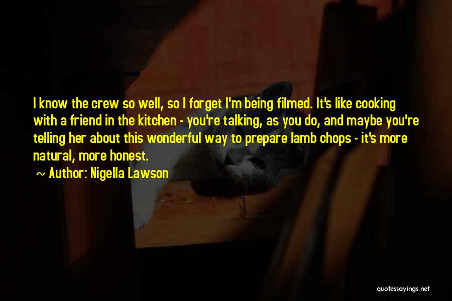 Lamb Chops Quotes By Nigella Lawson