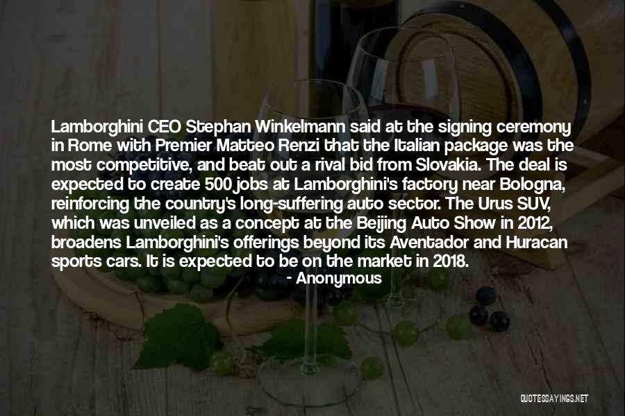 Lamborghini Quotes By Anonymous Lamborghini Quotes By Anonymous