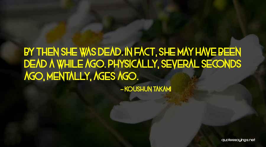 Lambrecht Realty Quotes By Koushun Takami Lambrecht Realty Quotes By Koushun Takami