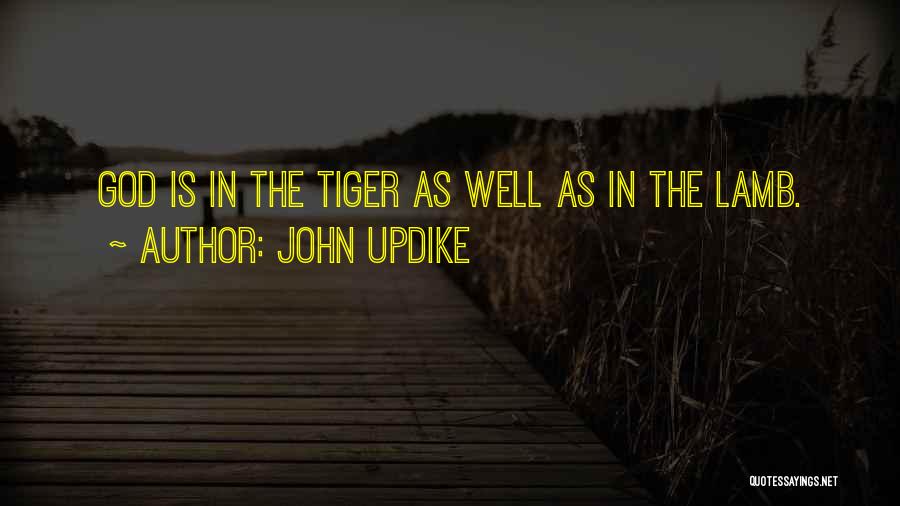 Lambs Quotes By John Updike