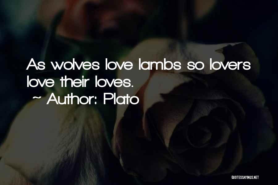 Lambs Quotes By Plato