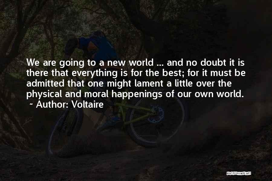 Lament Quotes By Voltaire