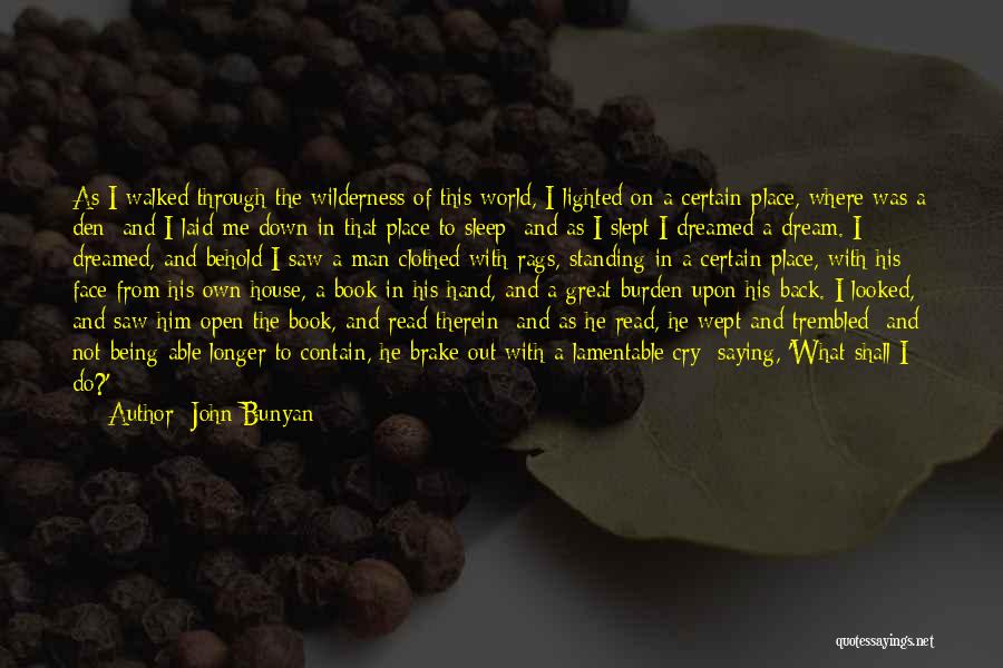 Lamentable Quotes By John Bunyan