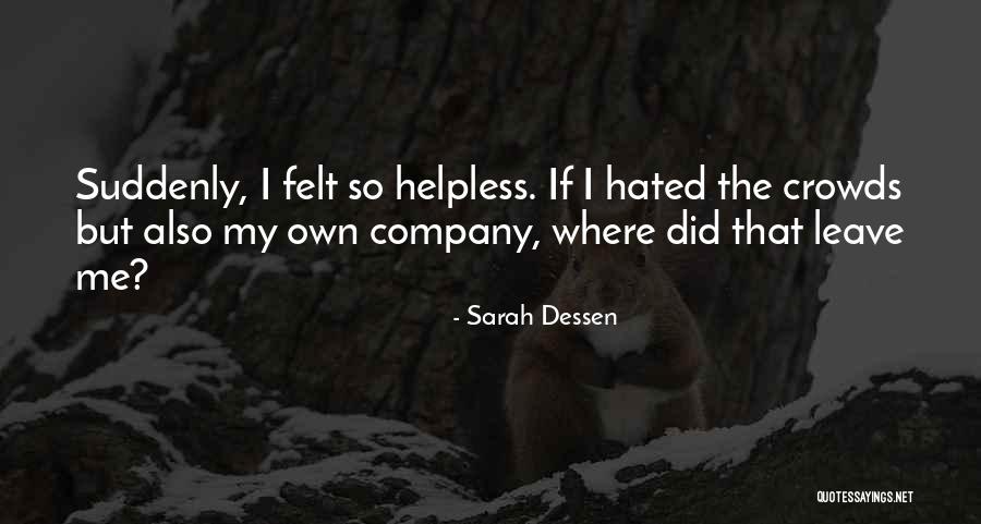Laminoe Quotes By Sarah Dessen Laminoe Quotes By Sarah Dessen