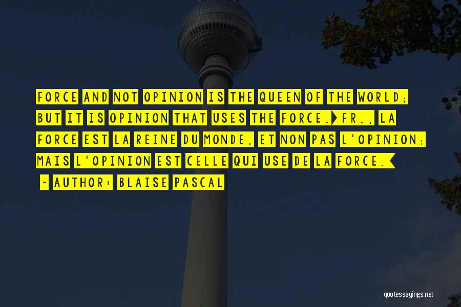L'amour Est Quotes By Blaise Pascal
