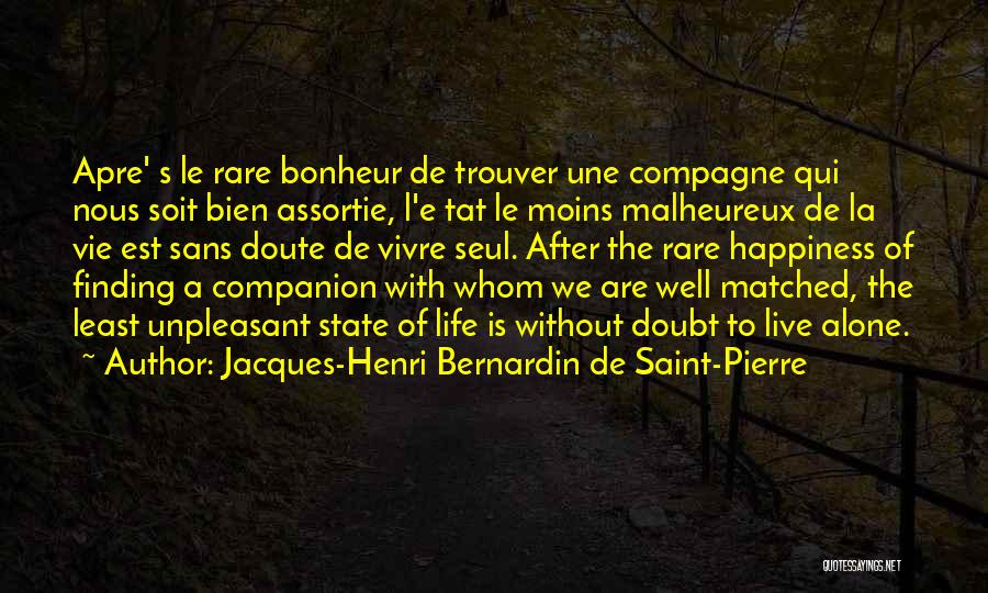 L'amour Est Quotes By Jacques-Henri Bernardin De Saint-Pierre