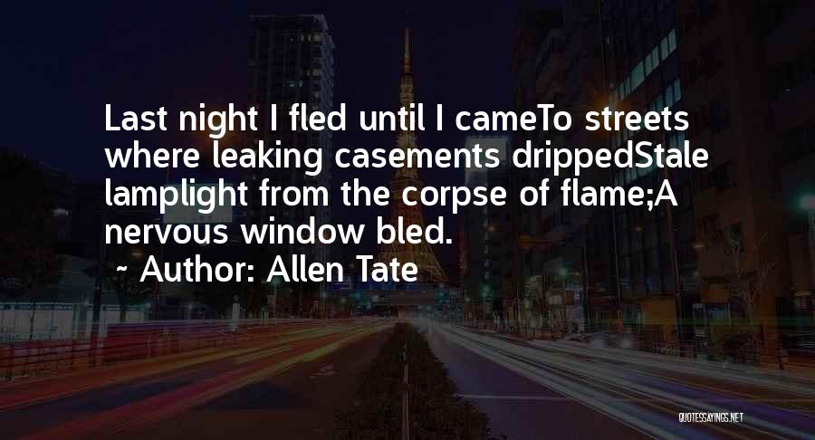 Lamplight Quotes By Allen Tate