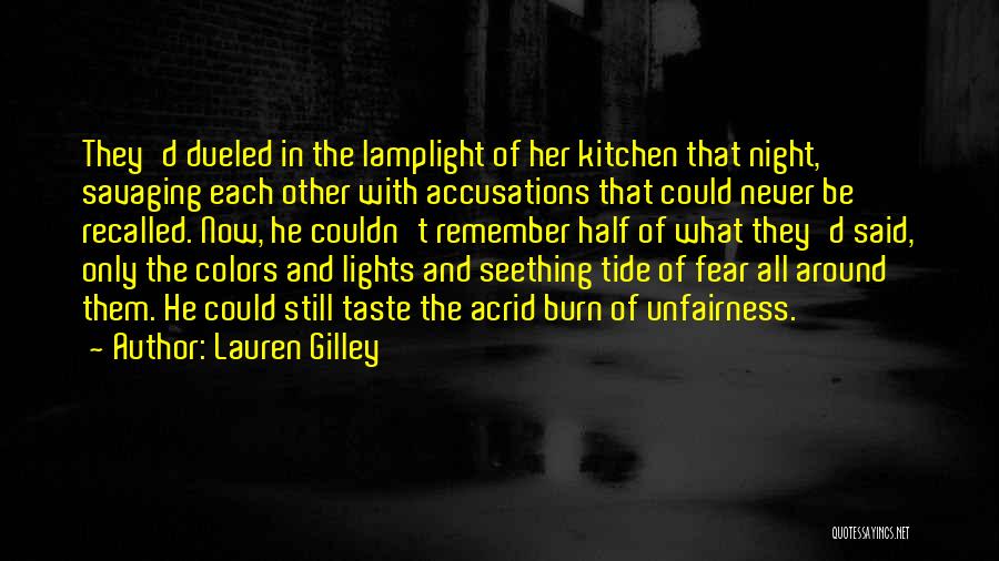 Lamplight Quotes By Lauren Gilley