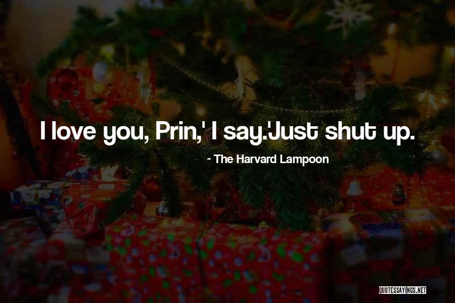 Lampoon Quotes By The Harvard Lampoon Lampoon Quotes By The Harvard Lampoon