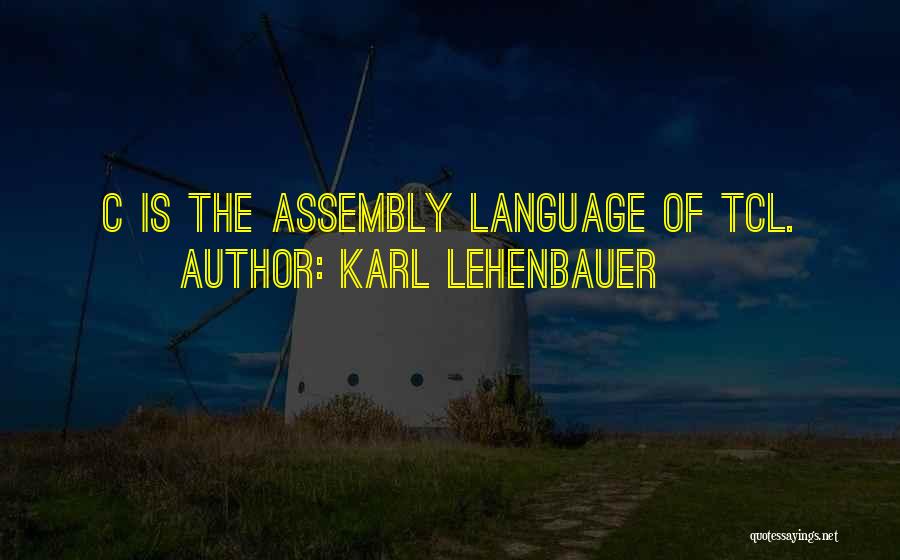 Lance Gokongwei Quotes By Karl Lehenbauer