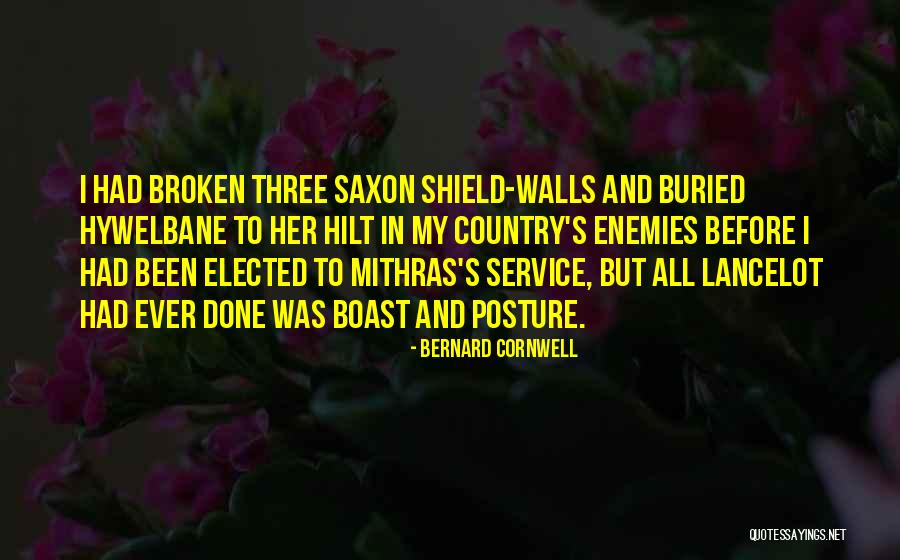 Lancelot Quotes By Bernard Cornwell