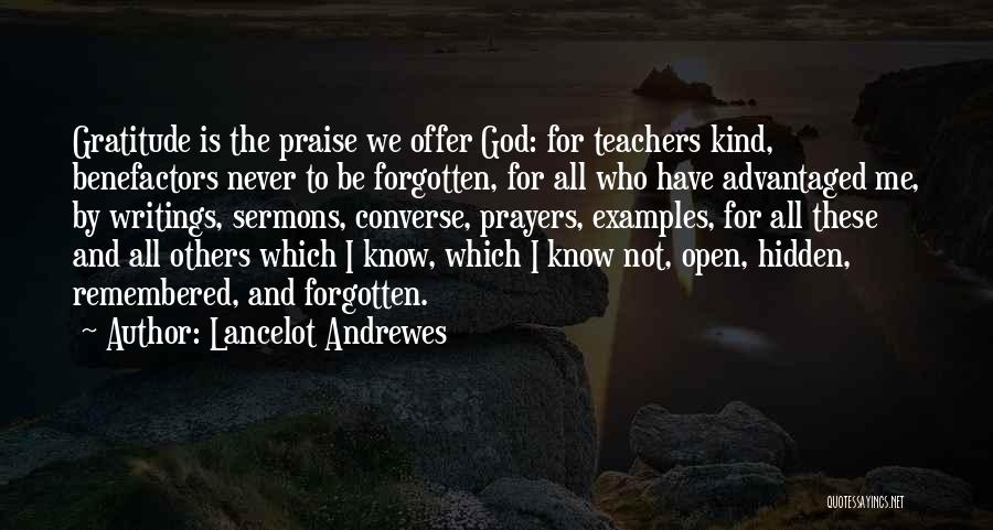 Lancelot Quotes By Lancelot Andrewes