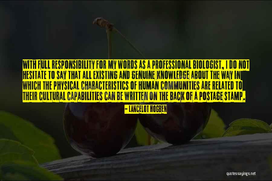 Lancelot Quotes By Lancelot Hogben Lancelot Quotes By Lancelot Hogben