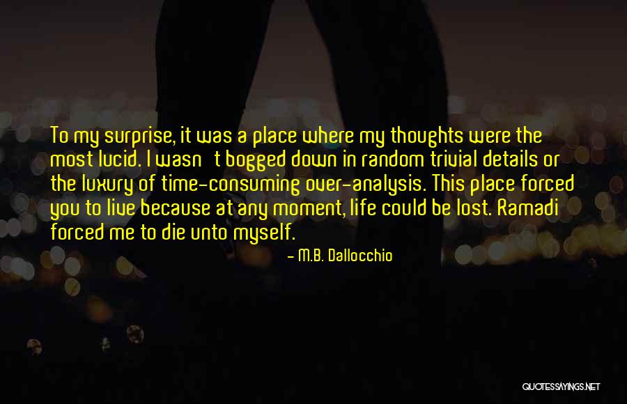 Lancic Sa Quotes By M.B. Dallocchio Lancic Sa Quotes By M.B. Dallocchio