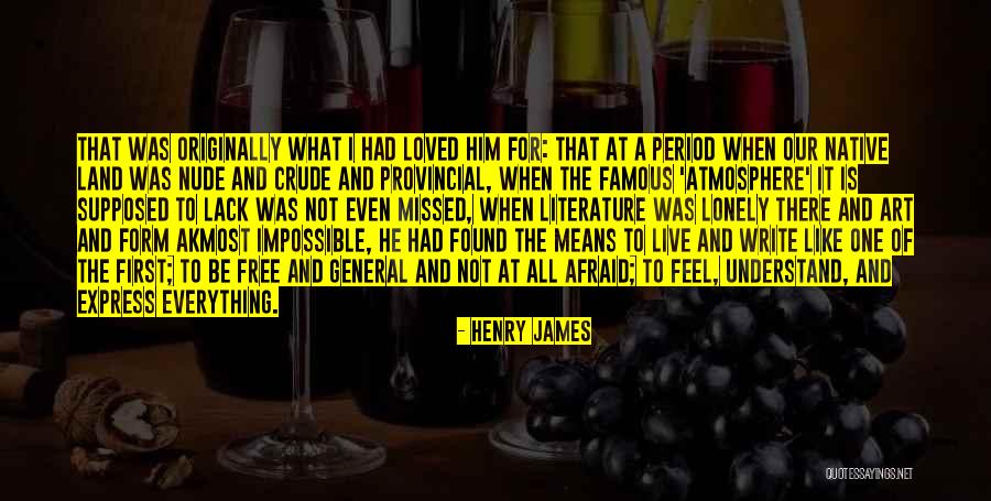 Land Art Quotes By Henry James Land Art Quotes By Henry James