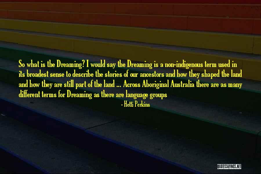 Land Art Quotes By Hetti Perkins Land Art Quotes By Hetti Perkins