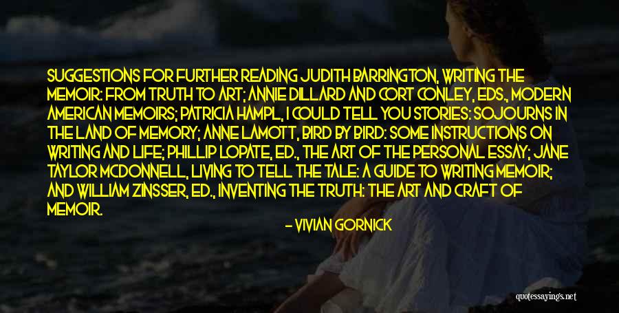 Land Art Quotes By Vivian Gornick Land Art Quotes By Vivian Gornick