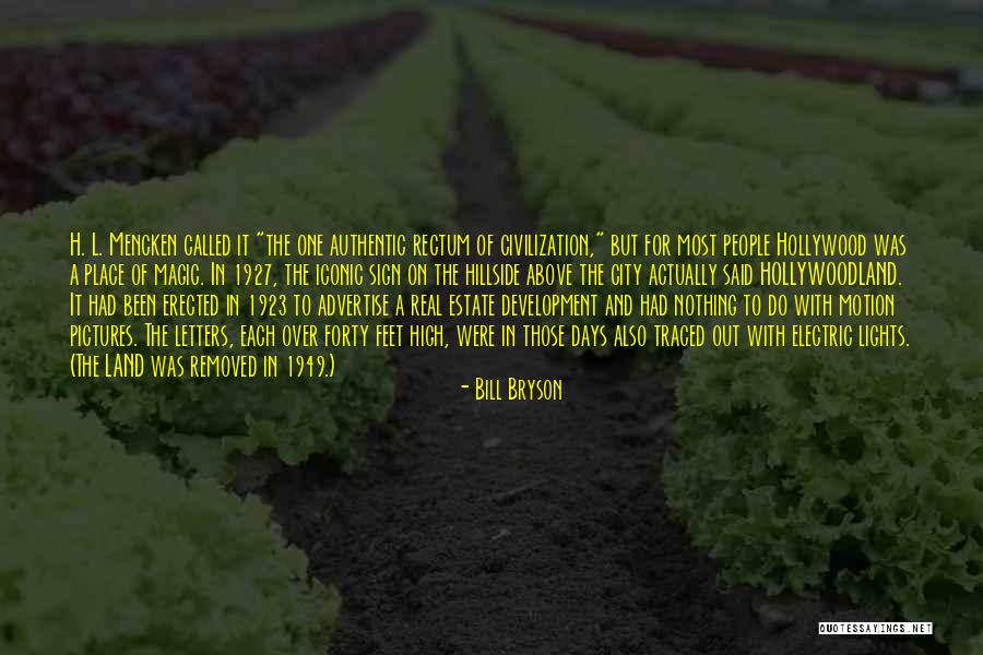 Land Development Quotes By Bill Bryson Land Development Quotes By Bill Bryson