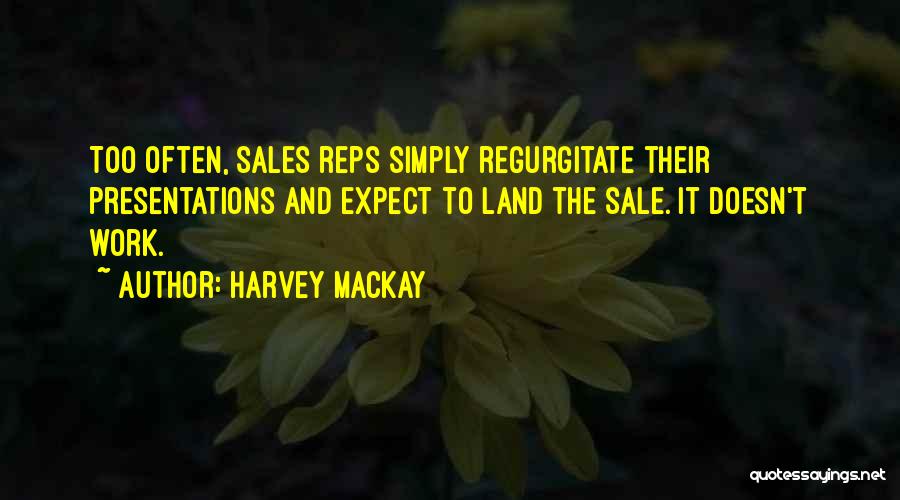 Land For Sale Quotes By Harvey MacKay