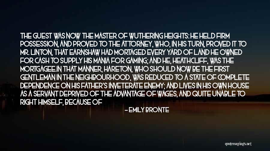 Land Not Owned Quotes By Emily Bronte Land Not Owned Quotes By Emily Bronte