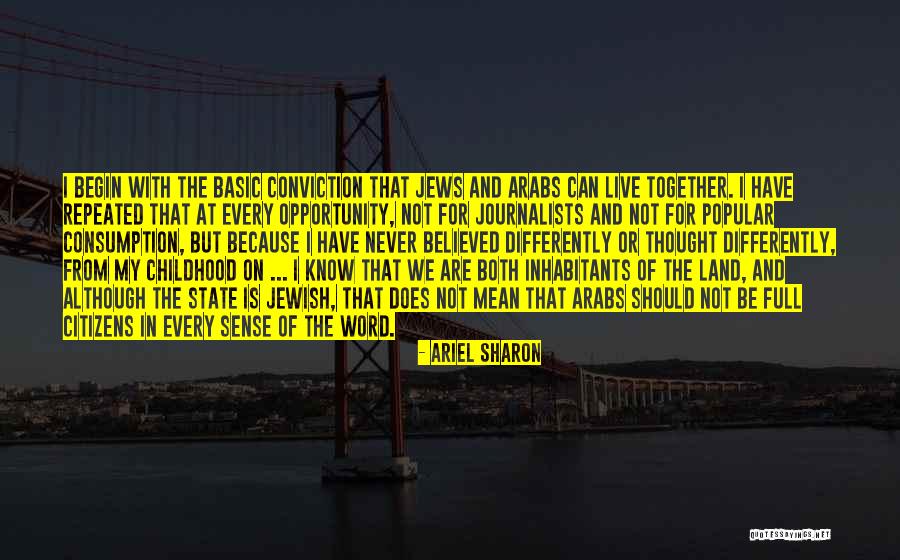 Land Of Opportunity Quotes By Ariel Sharon Land Of Opportunity Quotes By Ariel Sharon