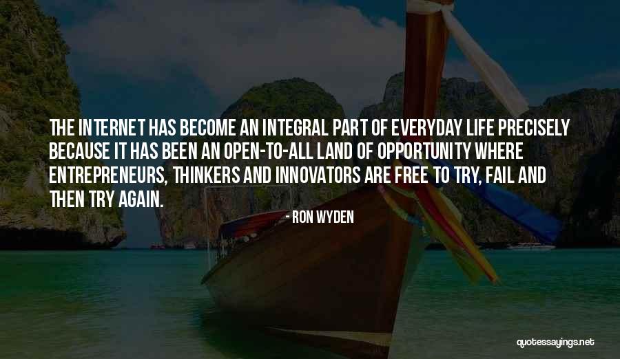 Land Of Opportunity Quotes By Ron Wyden Land Of Opportunity Quotes By Ron Wyden