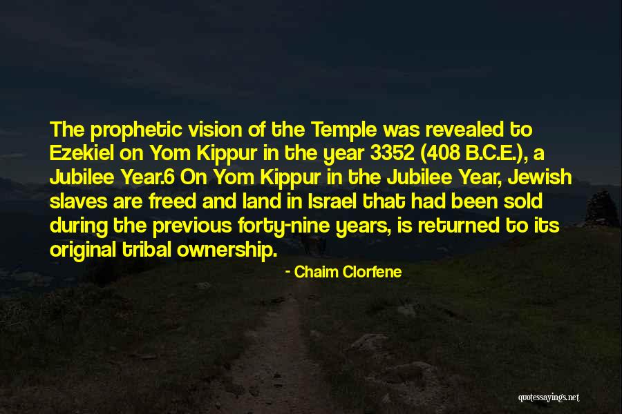 Land Ownership Quotes By Chaim Clorfene