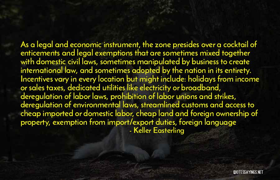 Land Ownership Quotes By Keller Easterling