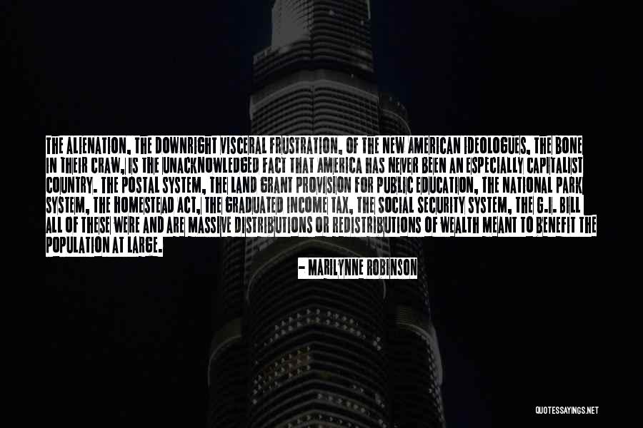 Land Redistribution Quotes By Marilynne Robinson Land Redistribution Quotes By Marilynne Robinson