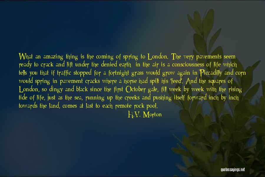 Land Sea And Air Quotes By H.V. Morton Land Sea And Air Quotes By H.V. Morton