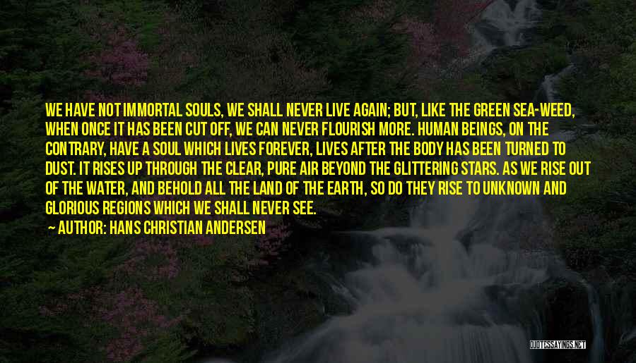 Land Sea And Air Quotes By Hans Christian Andersen
