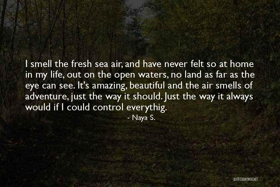 Land Sea And Air Quotes By Naya S.