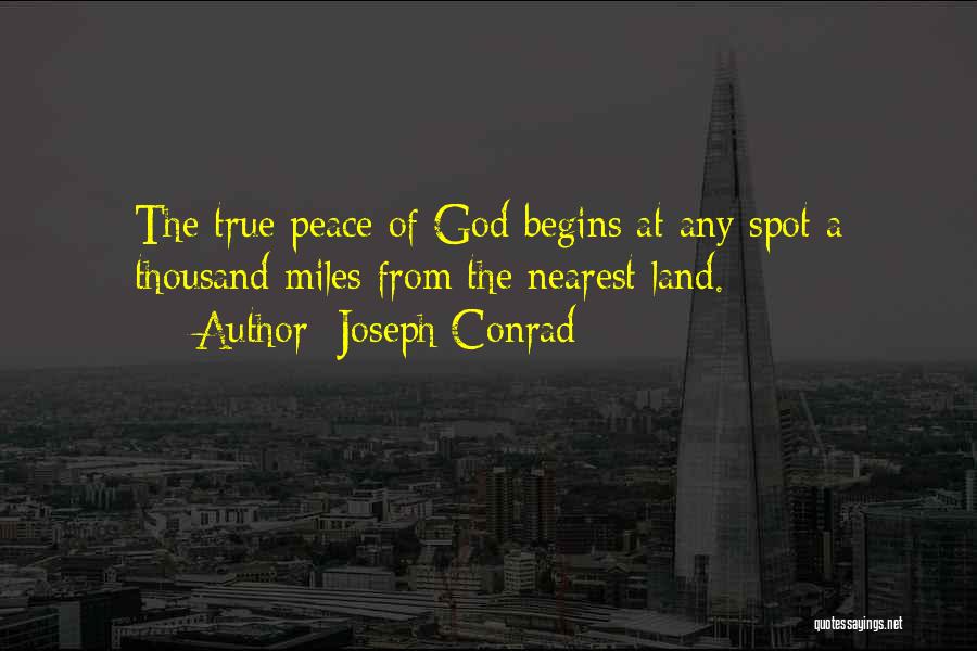 Land Sea Quotes By Joseph Conrad