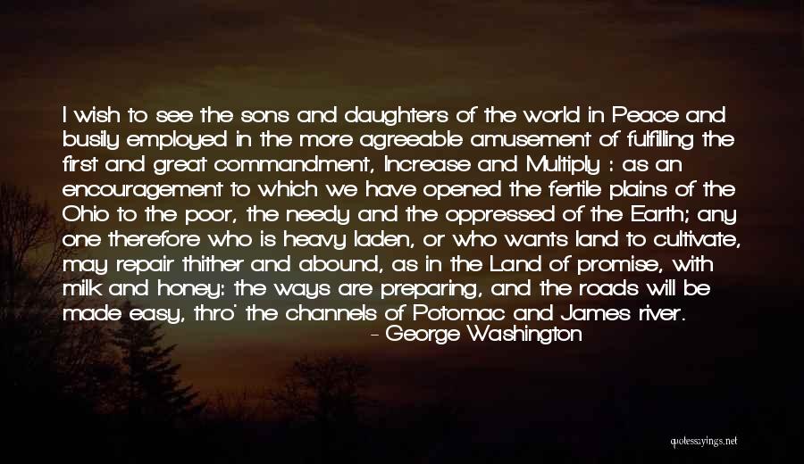 Land Washington Quotes By George Washington Land Washington Quotes By George Washington