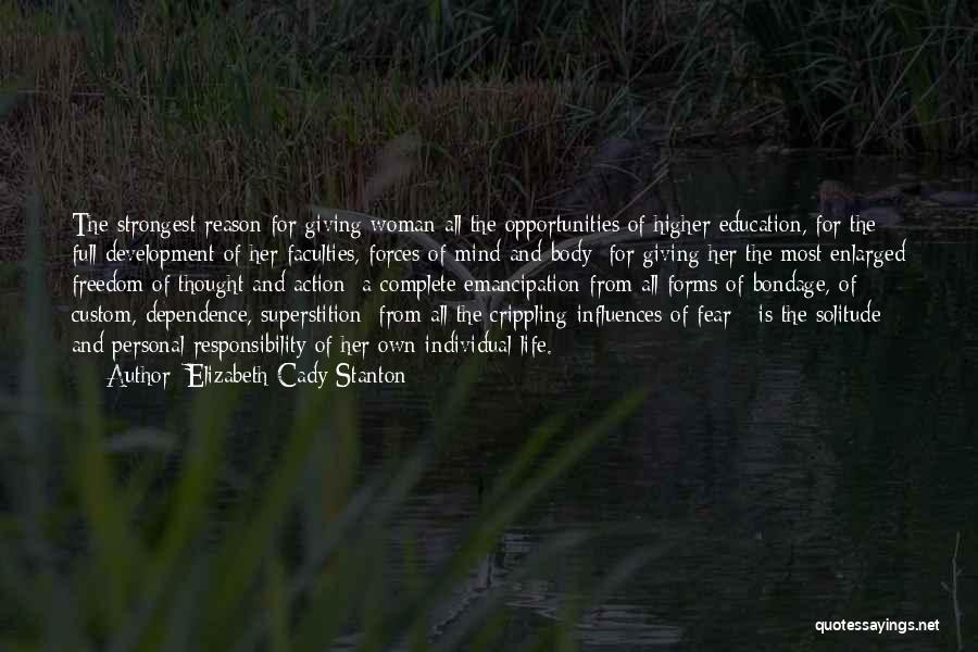Landbrugsavisen Quotes By Elizabeth Cady Stanton