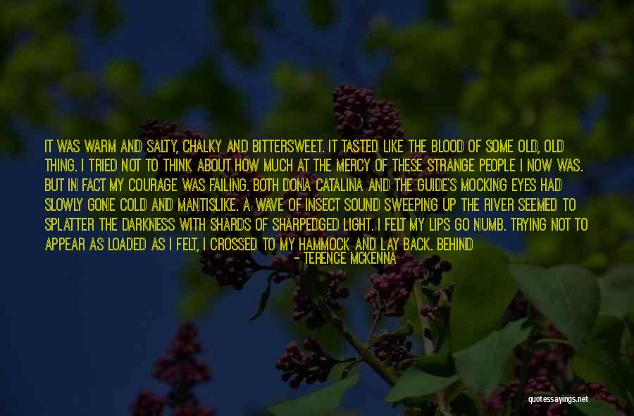 Landing On Your Feet Quotes By Terence McKenna Landing On Your Feet Quotes By Terence McKenna