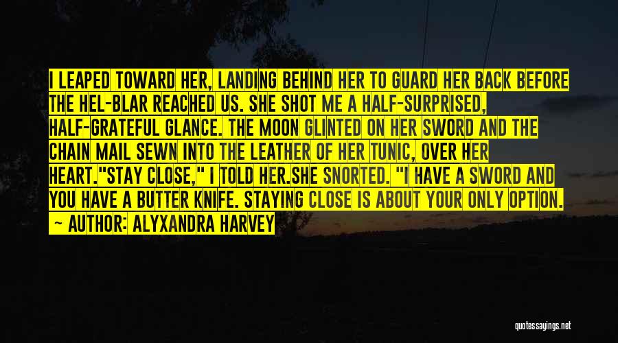 Landing Quotes By Alyxandra Harvey