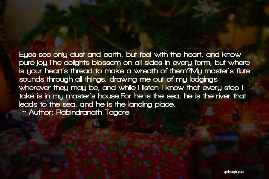 Landing Quotes By Rabindranath Tagore