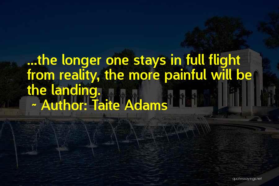 Landing Quotes By Taite Adams