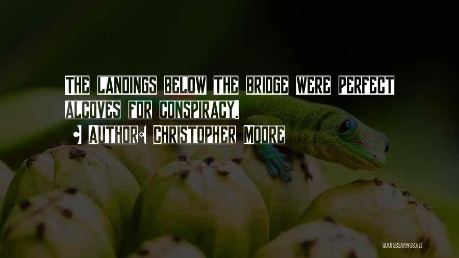 Landings Quotes By Christopher Moore