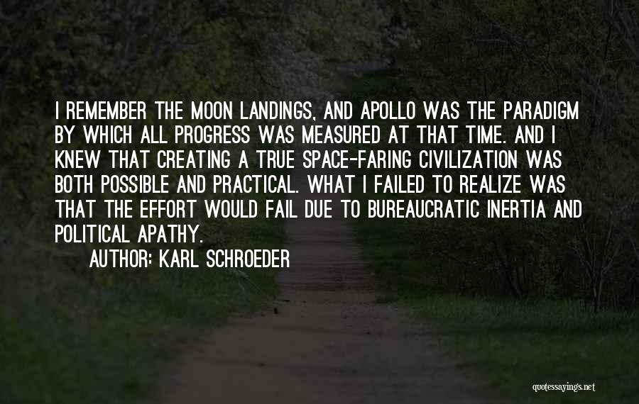 Landings Quotes By Karl Schroeder