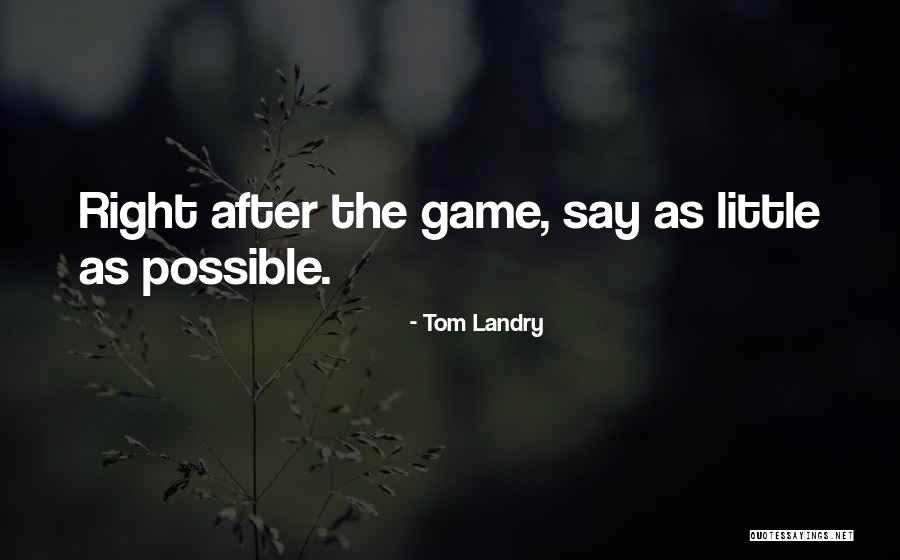 Landry Quotes By Tom Landry Landry Quotes By Tom Landry