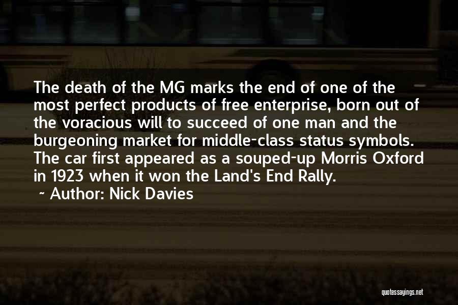 Land's End Quotes By Nick Davies